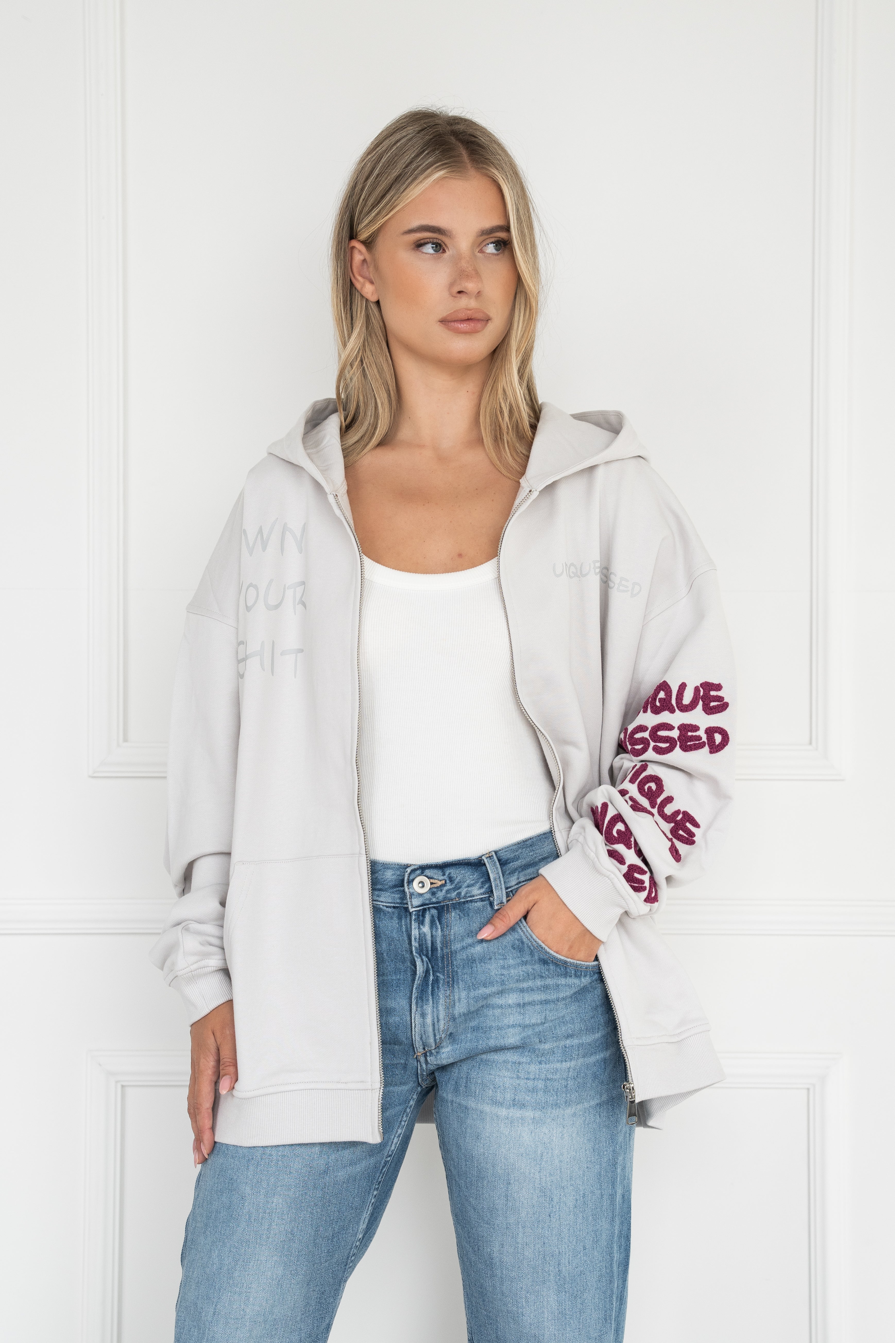 Full Zip-Up Hoodie