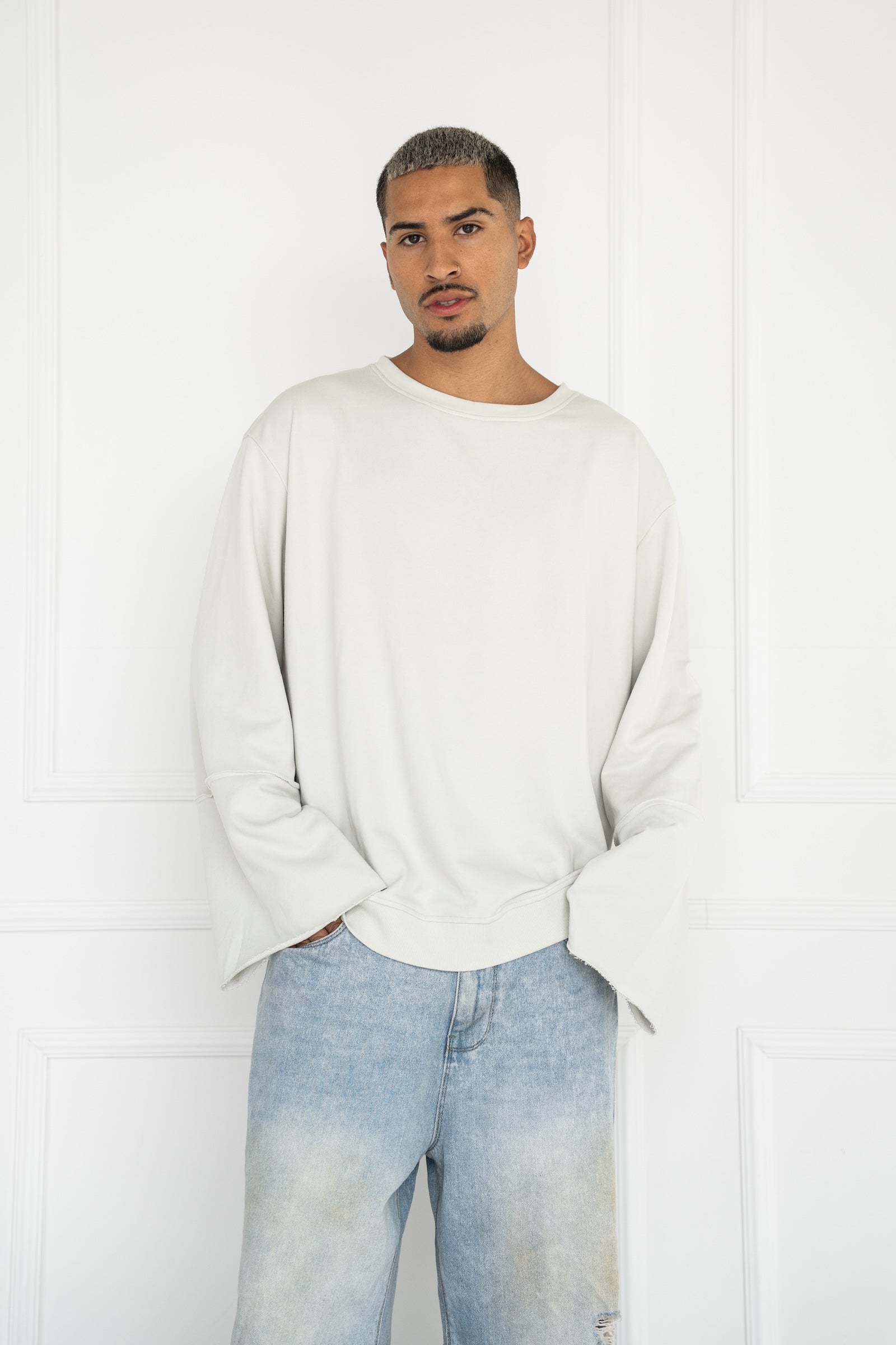 Wide Sleeve sweater – UNIQUE KISSED