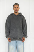 Borrow a Kiss Hoodie - Washed Grey