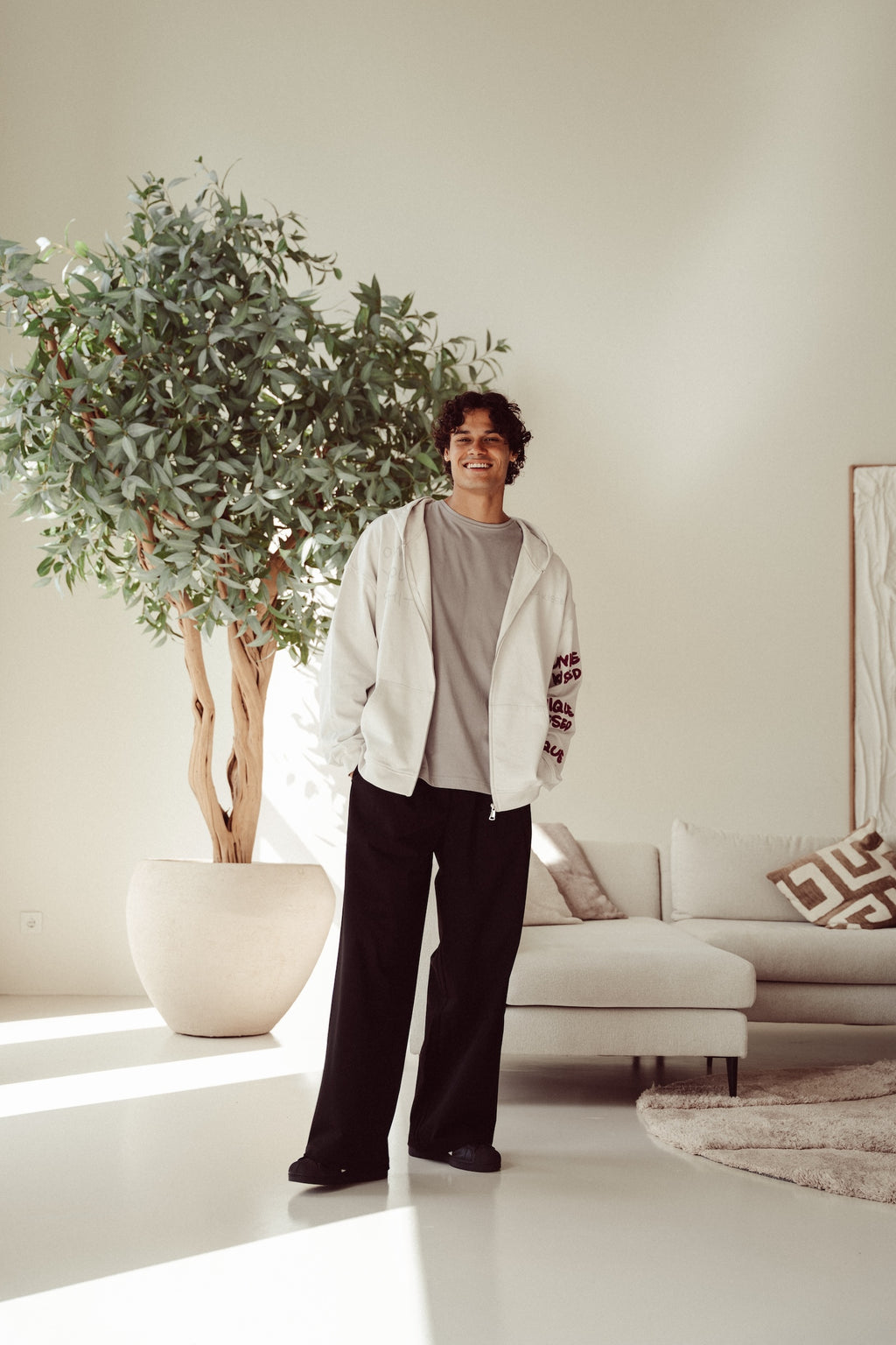Full Zip-Up Hoodie