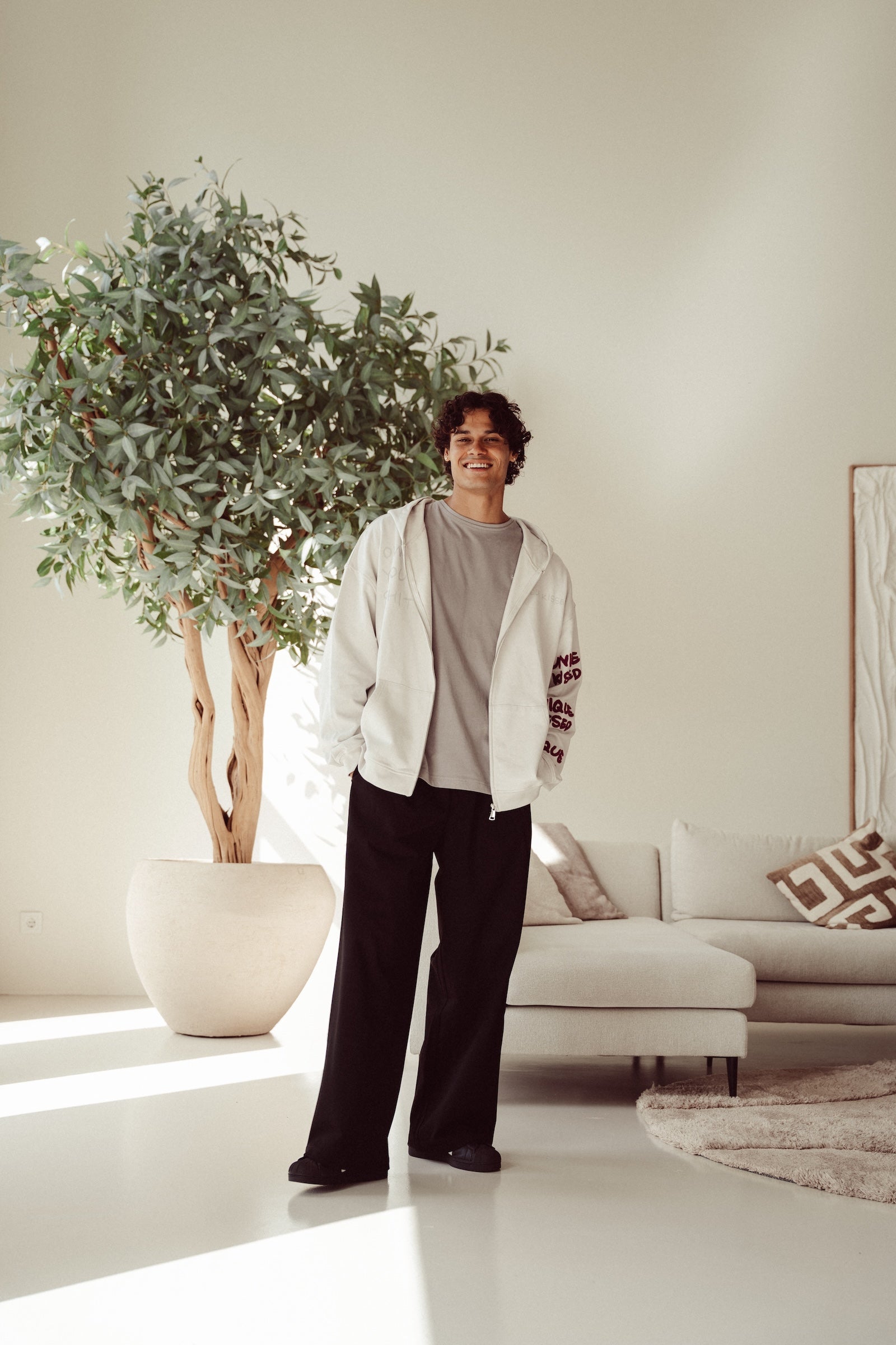 Full Zip-Up Hoodie