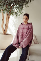 The Unique Hoodie - Washed Red