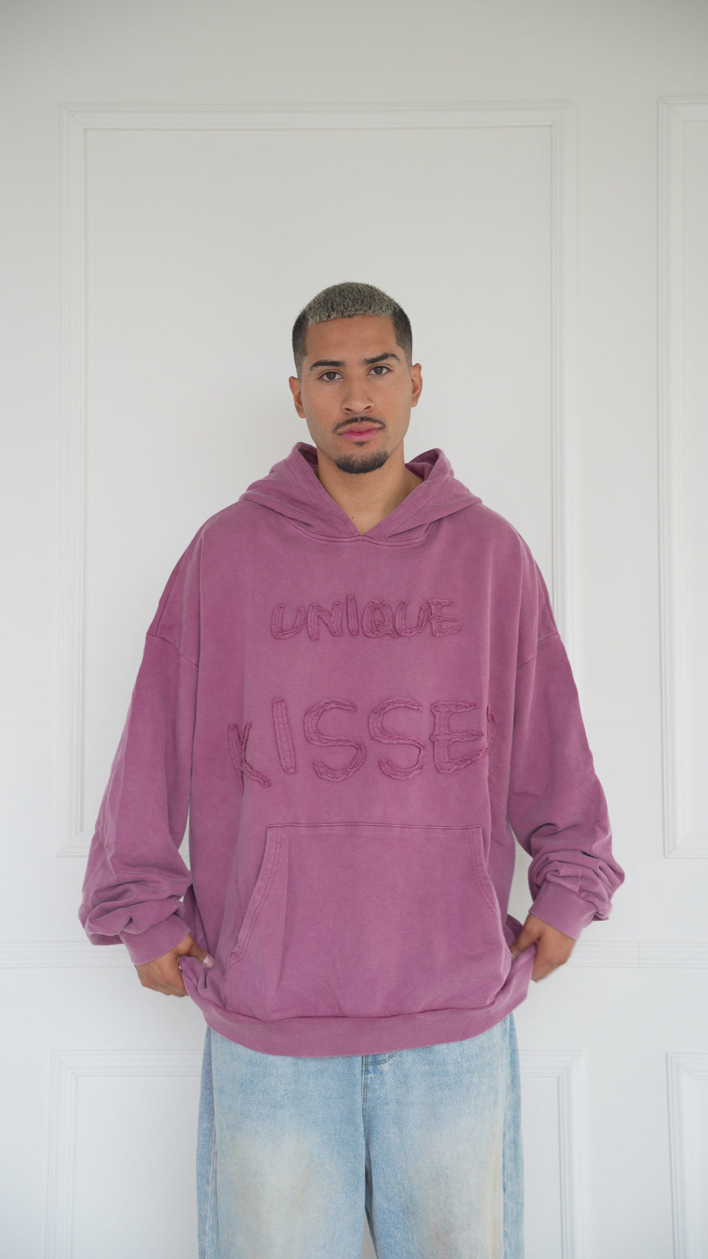 The Unique Hoodie - Washed Red