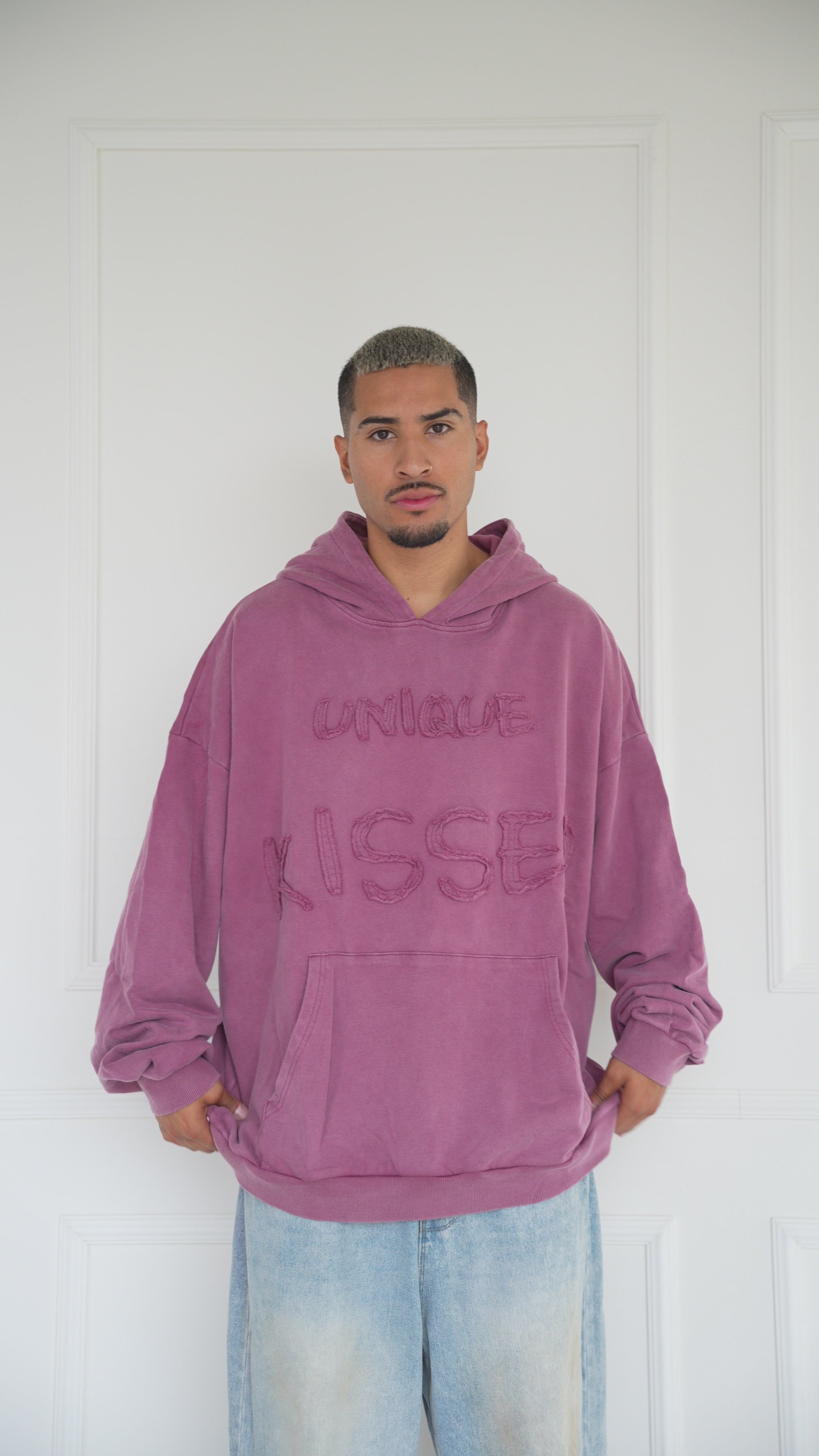 The Unique Hoodie - Washed Red