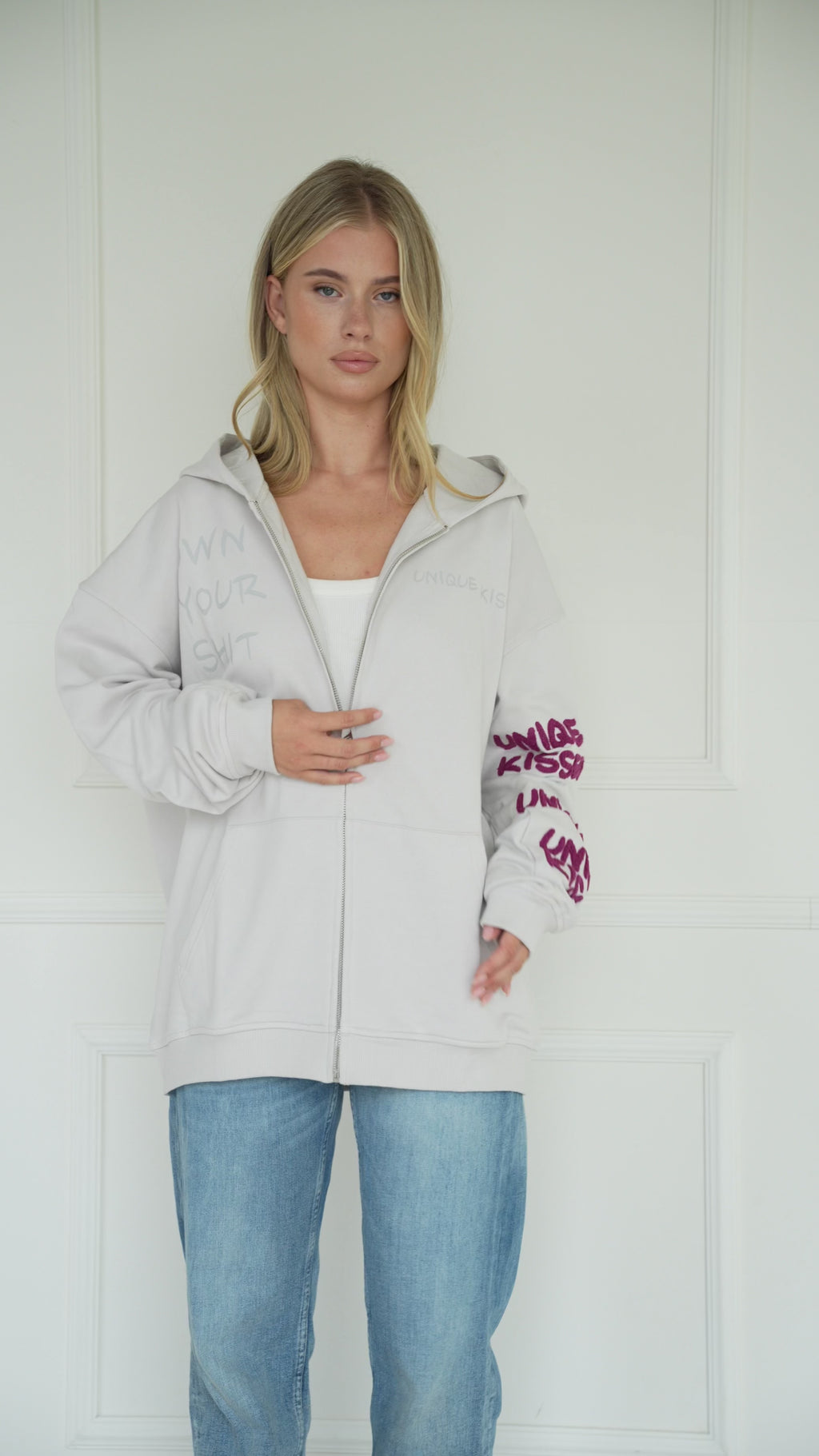 Full Zip-Up Hoodie
