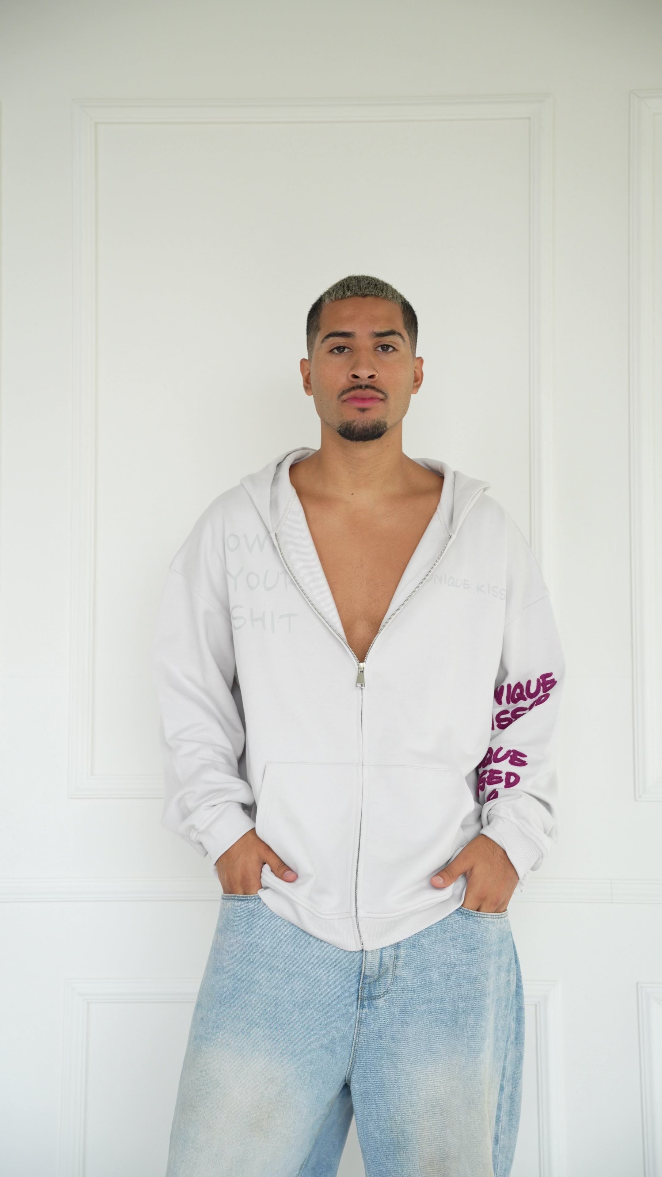 Full Zip-Up Hoodie